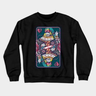 Mecha Card QUEEN Crewneck Sweatshirt